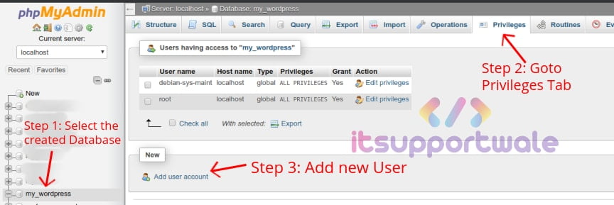 add-user-for-wp-in-phpmyadmin