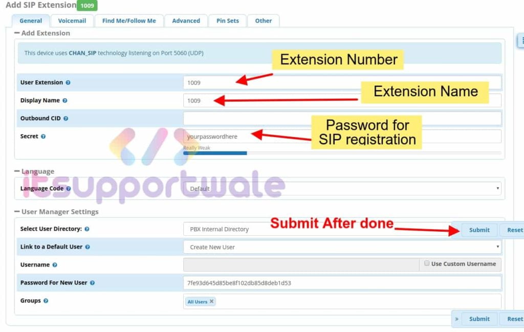 create-sip-extension-in-freepbx