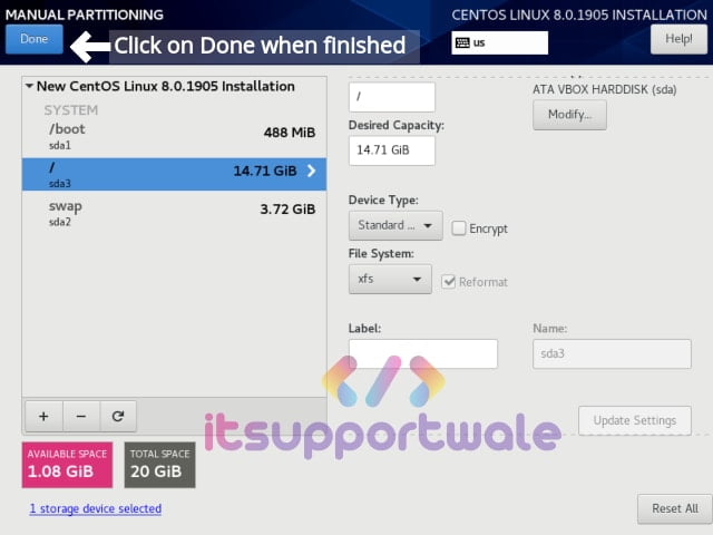 save-partition-table-centos-8-installtion