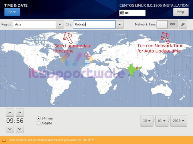 select-timezone-and-date-for-centos-8