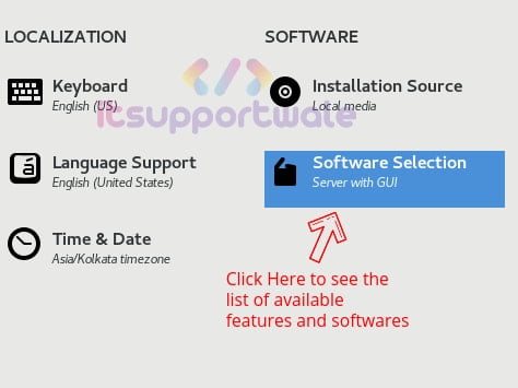 software-selection-menu-centos-8