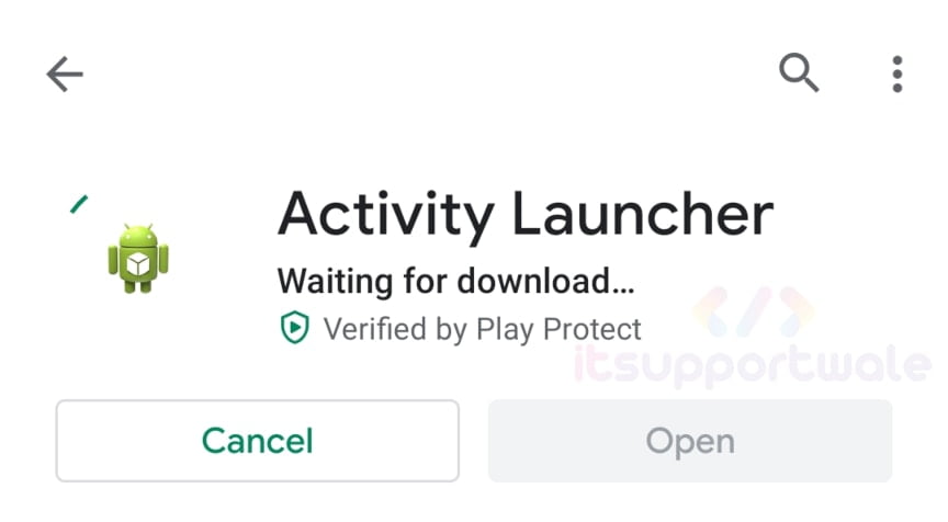install-activity-launhcer-from-playstore