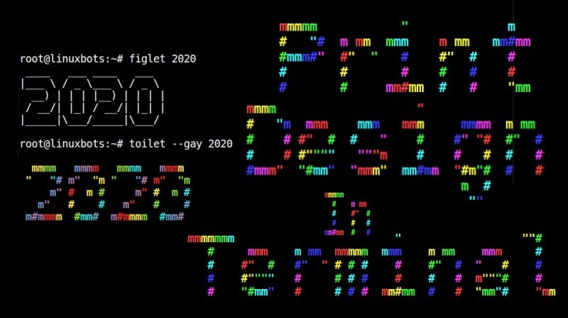 Traktat Databasen Støt Print Awesome ASCII Text in Linux Terminal - isw blog