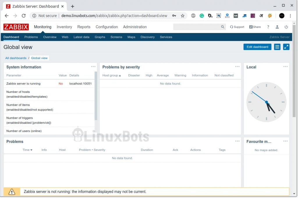 zabbix-dashboard