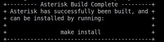 asterisk-installation-make-output