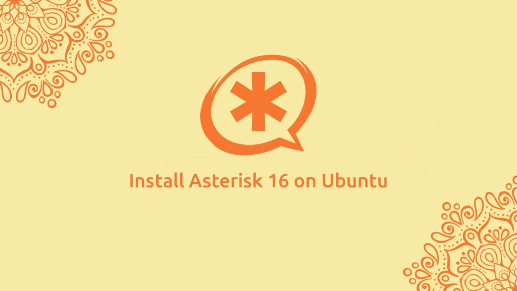 install asterisk 16 on ubuntu 18.04