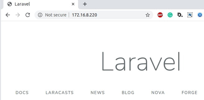 laravel-6-welcome-page-on-apache