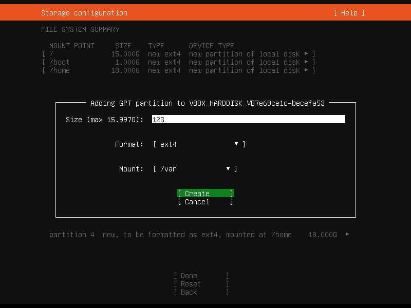 create-var-partition-for-ubuntu-20.04-server