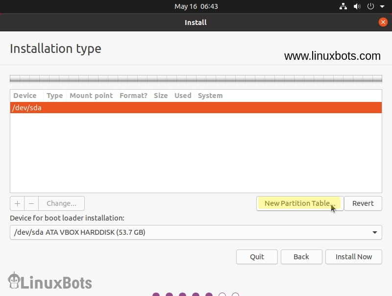 new-partitiona-table-in-ubuntu-20.04-lts