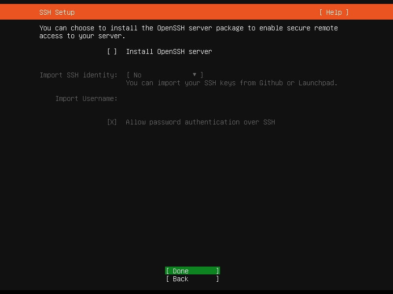 ssh-setup-during-installation